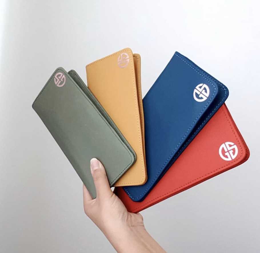 Genesis Style Ladies Genuine Leather Wallet Red