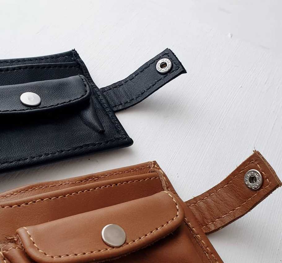 Genesis Style Men's Genuine Leather Wallet Black