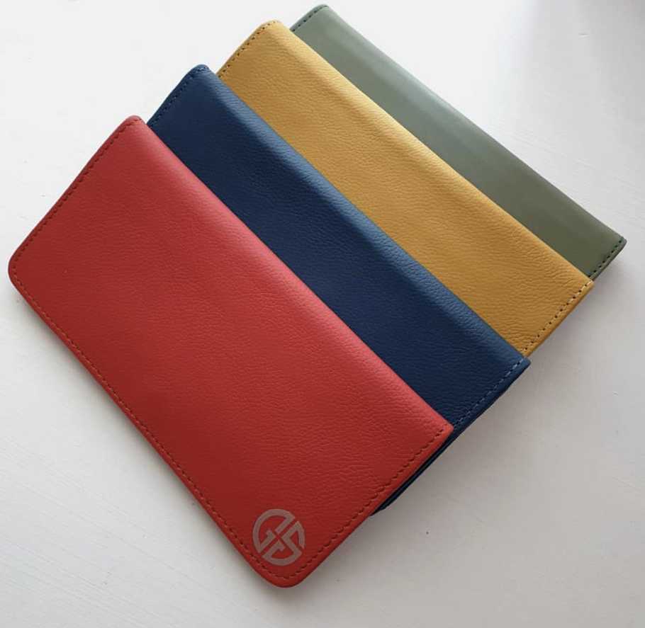 Genesis Style Ladies Genuine Leather Wallet Blue