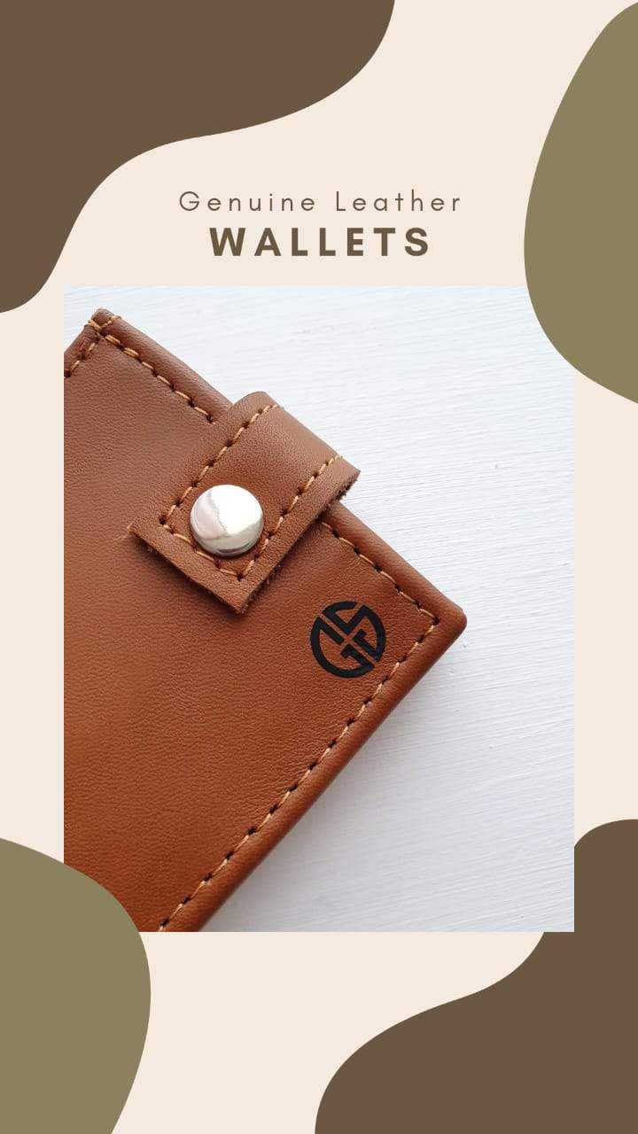 Genesis Style Men's Genuine Leather Wallet Tan