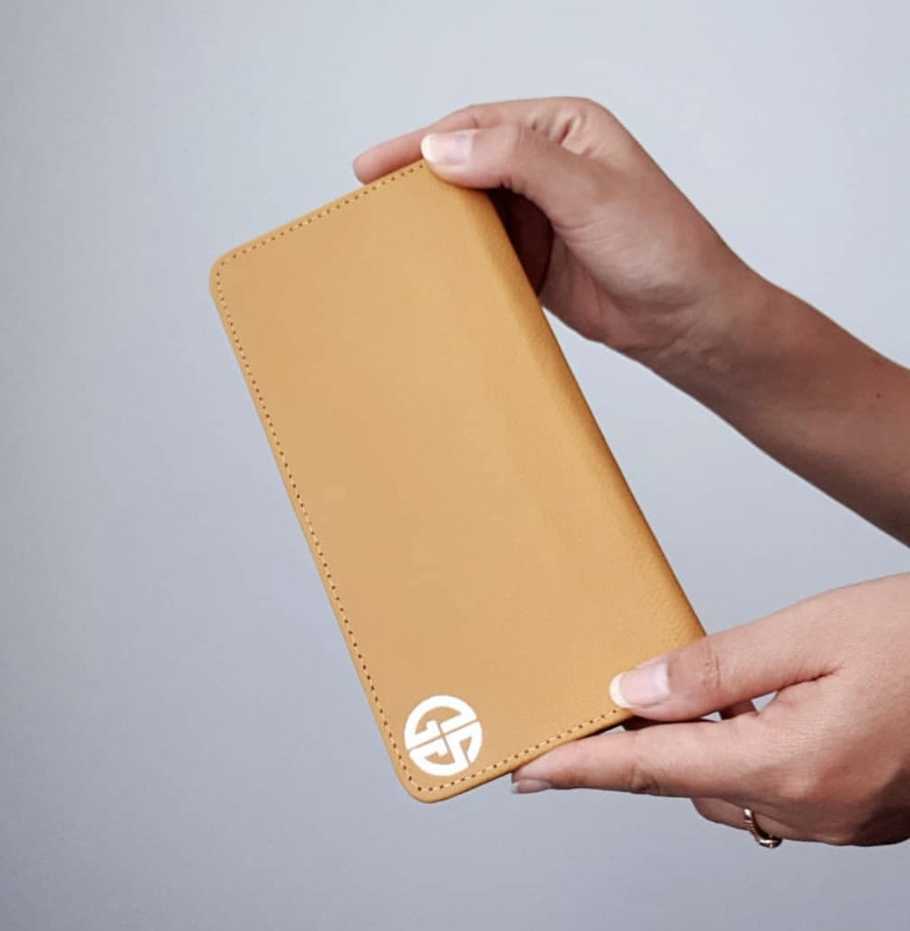 Genesis Style Ladies Genuine Leather Wallet Mustard